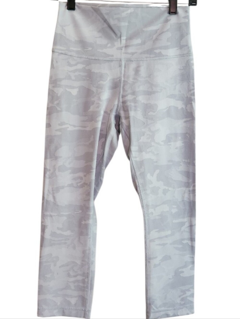 lululemon athletica Wunder High Rise Crop Incognito Alpine White Camo Leggings